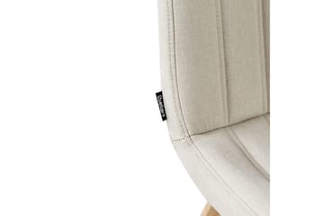 Sett med 2 spisestuestoler Calgary - Hvit, lyst tre - Møbler - Stoler - Spisestuestoler & kjøkkenstoler