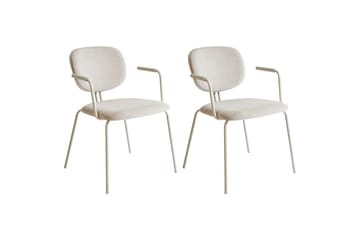 Sett med 2 spisestuestoler Carille - Møbler - Stoler - Spisestuestoler & kjøkkenstoler