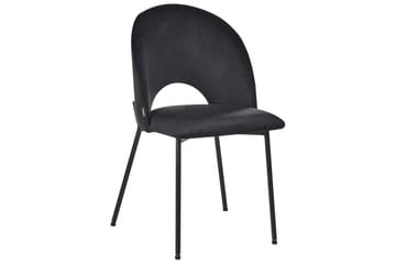 Sett med 2 spisestuestoler Covelo - Svart - Møbler - Stoler - Spisestuestoler & kjøkkenstoler