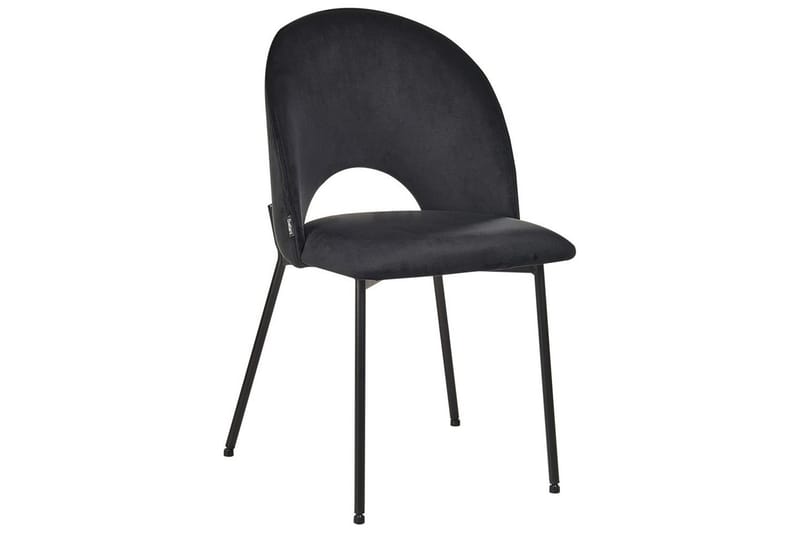 Sett med 2 spisestuestoler Covelo - Svart - Møbler - Stoler - Spisestuestoler & kjøkkenstoler