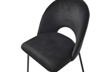 Sett med 2 spisestuestoler Covelo - Svart - Møbler - Stoler - Spisestuestoler & kjøkkenstoler