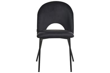 Sett med 2 spisestuestoler Covelo - Svart - Møbler - Stoler - Spisestuestoler & kjøkkenstoler