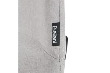 Sett med 2 spisestuestoler Esbon - Grå, svart - Møbler - Stoler - Spisestuestoler & kjøkkenstoler