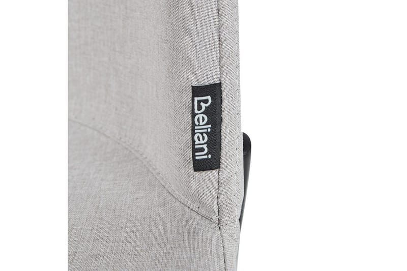 Sett med 2 spisestuestoler Esbon - Grå, svart - Møbler - Stoler - Spisestuestoler & kjøkkenstoler