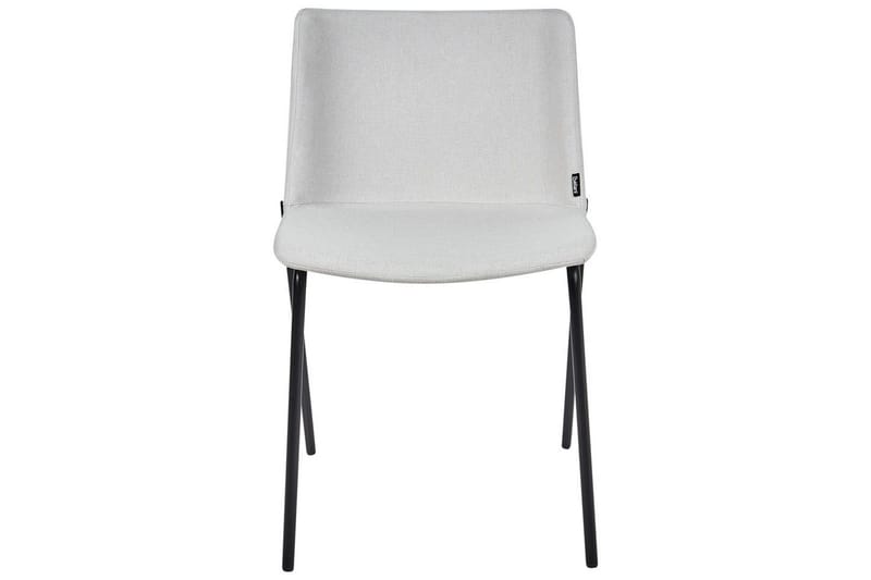 Sett med 2 spisestuestoler Esbon - Grå, svart - Møbler - Stoler - Spisestuestoler & kjøkkenstoler