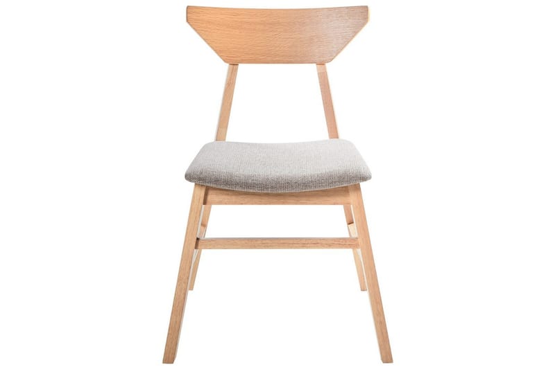 Sett med 2 spisestuestoler Hopkins - Brun, Taupe - Møbler - Stoler - Spisestuestoler & kjøkkenstoler