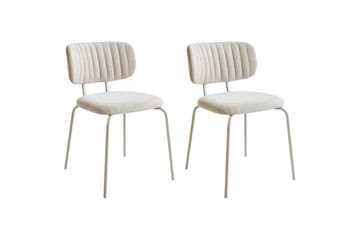 Sett med 2 spisestuestoler Irins - Møbler - Stoler - Spisestuestoler & kjøkkenstoler