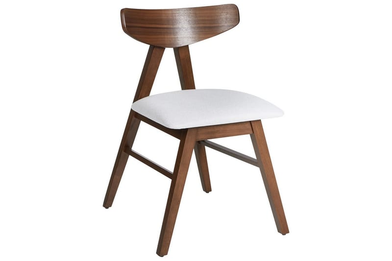 Sett med 2 spisestuestoler Lacota - Brun, grå - Møbler - Stoler - Spisestuestoler & kjøkkenstoler