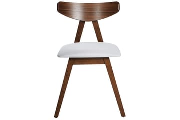 Sett med 2 spisestuestoler Lacota - Brun, grå - Møbler - Stoler - Spisestuestoler & kjøkkenstoler