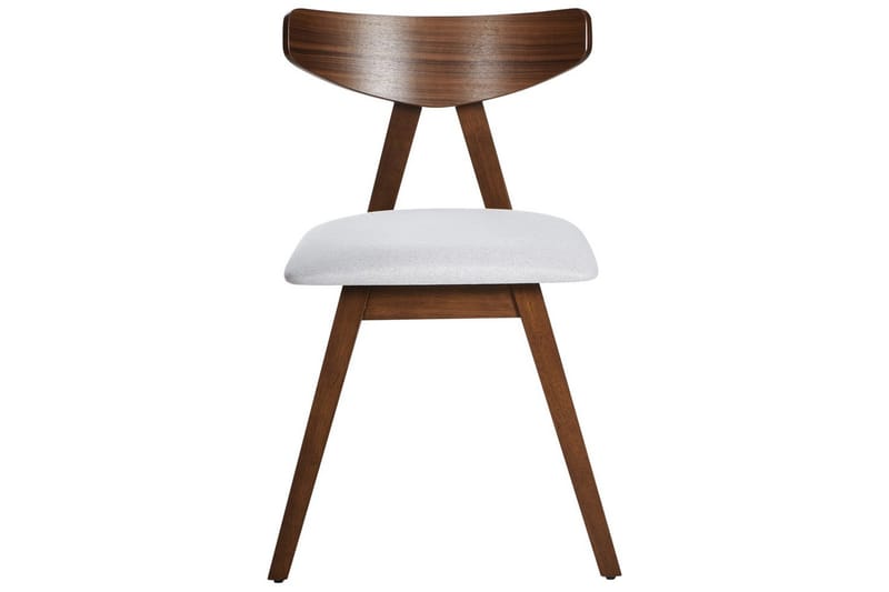 Sett med 2 spisestuestoler Lacota - Brun, grå - Møbler - Stoler - Spisestuestoler & kjøkkenstoler