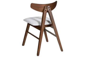 Sett med 2 spisestuestoler Lacota - Brun, grå - Møbler - Stoler - Spisestuestoler & kjøkkenstoler