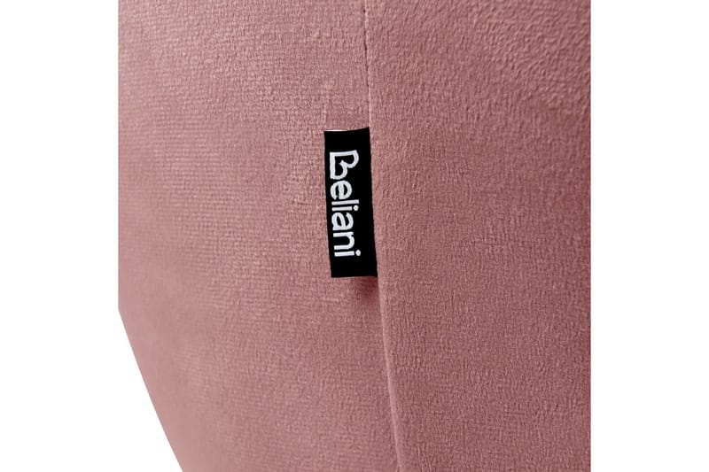 Sett med 2 spisestuestoler Loverna - Rosa, Gull/Fløyel, Rosa, gull/fløyel, Rosa, gull/Sateng - Møbler - Stoler - Spisestuestoler & kjøkkenstoler