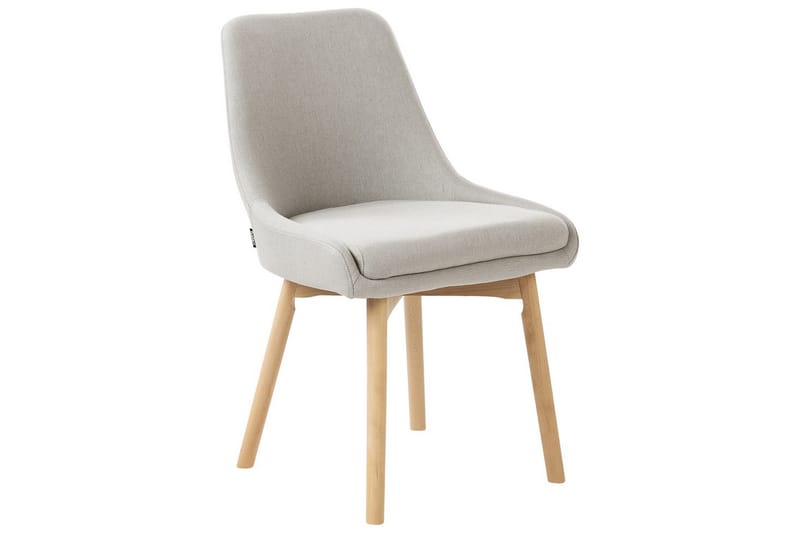 Sett med 2 spisestuestoler Melfort - Grå, lyst tre - Møbler - Stoler - Spisestuestoler & kjøkkenstoler