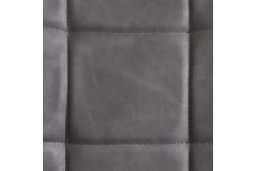 Sett med 2 spisestuestoler Melrose - Grå, svart - Møbler - Stoler - Spisestuestoler & kjøkkenstoler