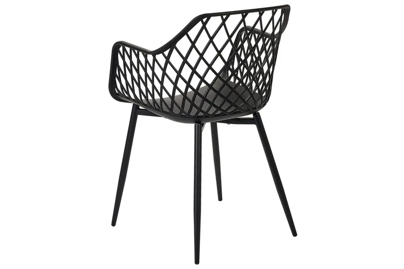 Sett med 2 spisestuestoler Nashua ll - Svart - Møbler - Stoler - Spisestuestoler & kjøkkenstoler