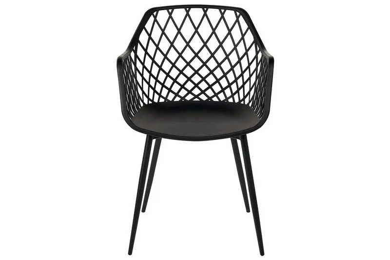 Sett med 2 spisestuestoler Nashua ll - Svart - Møbler - Stoler - Spisestuestoler & kjøkkenstoler