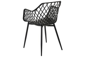 Sett med 2 spisestuestoler Nashua ll - Svart - Møbler - Stoler - Spisestuestoler & kjøkkenstoler