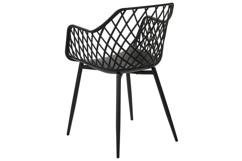 Sett med 2 spisestuestoler Nashua ll - Svart - Møbler - Stoler - Spisestuestoler & kjøkkenstoler