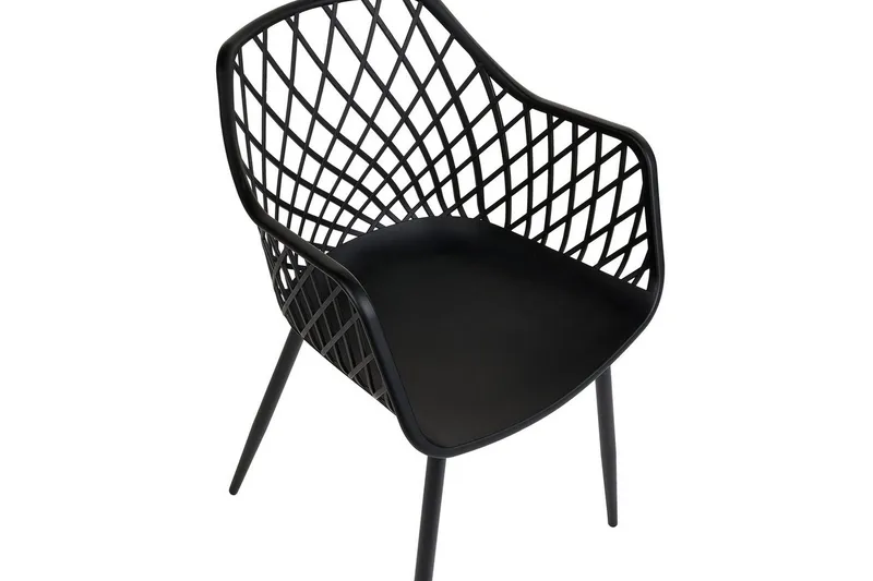 Sett med 2 spisestuestoler Nashua ll - Svart - Møbler - Stoler - Spisestuestoler & kjøkkenstoler