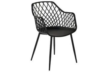 Sett med 2 spisestuestoler Nashua ll - Svart - Møbler - Stoler - Spisestuestoler & kjøkkenstoler