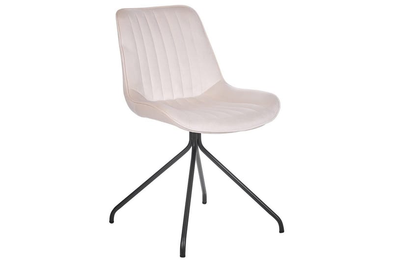 Sett med 2 spisestuestoler Navasota - Beige - Møbler - Stoler - Spisestuestoler & kjøkkenstoler