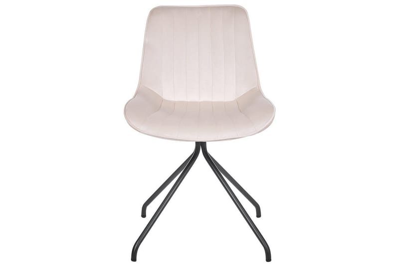 Sett med 2 spisestuestoler Navasota - Beige - Møbler - Stoler - Spisestuestoler & kjøkkenstoler