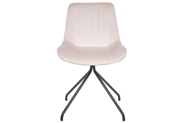 Sett med 2 spisestuestoler Navasota - Beige - Møbler - Stoler - Spisestuestoler & kjøkkenstoler