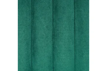 Sett med 2 spisestuestoler Navasota - Grønn, svart - Møbler - Stoler - Spisestuestoler & kjøkkenstoler