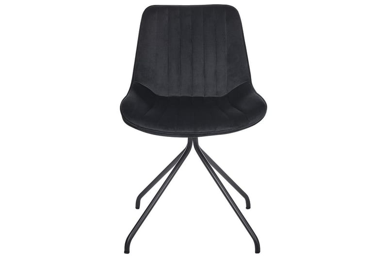 Sett med 2 spisestuestoler Navasota - Svart - Møbler - Stoler - Spisestuestoler & kjøkkenstoler