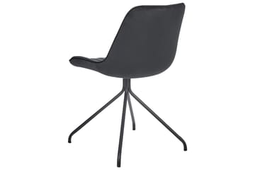 Sett med 2 spisestuestoler Navasota - Svart - Møbler - Stoler - Spisestuestoler & kjøkkenstoler