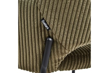 Sett med 2 spisestuestoler Raton - Grønn, svart - Møbler - Stoler - Spisestuestoler & kjøkkenstoler