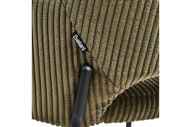 Sett med 2 spisestuestoler Raton - Grønn, svart - Møbler - Stoler - Spisestuestoler & kjøkkenstoler