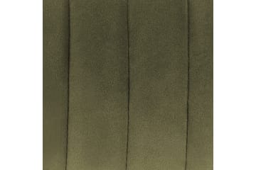 Sett med 2 spisestuestoler Sanilac - Olivengrønn, Svart - Møbler - Stoler - Spisestuestoler & kjøkkenstoler