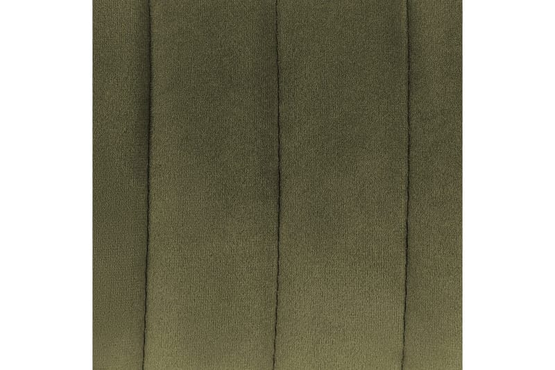 Sett med 2 spisestuestoler Sanilac - Olivengrønn, Svart - Møbler - Stoler - Spisestuestoler & kjøkkenstoler