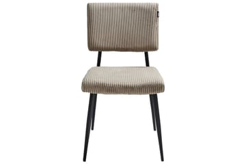 Sett med 2 spisestuestoler Sturgis - Beige, svart - Møbler - Stoler - Spisestuestoler & kjøkkenstoler