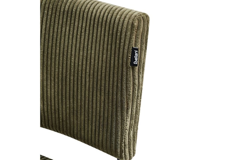 Sett med 2 spisestuestoler Sturgis - Grønn, svart - Møbler - Stoler - Spisestuestoler & kjøkkenstoler