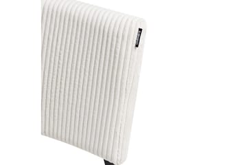 Sett med 2 spisestuestoler Sturgis - Hvit, Svart - Møbler - Stoler - Spisestuestoler & kjøkkenstoler