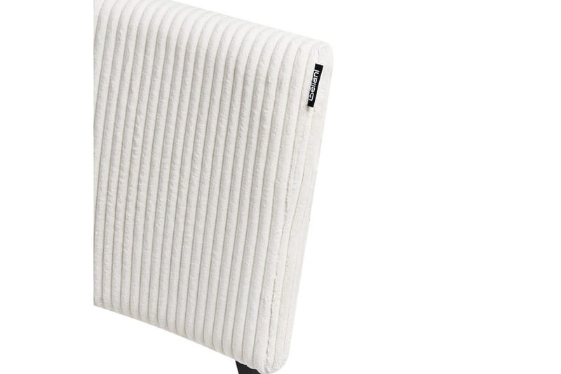 Sett med 2 spisestuestoler Sturgis - Hvit, Svart - Møbler - Stoler - Spisestuestoler & kjøkkenstoler