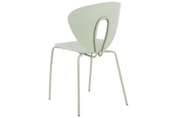 Sett med 2 spisestuestoler Tracy - Grønn, sølv - Møbler - Stoler - Spisestuestoler & kjøkkenstoler