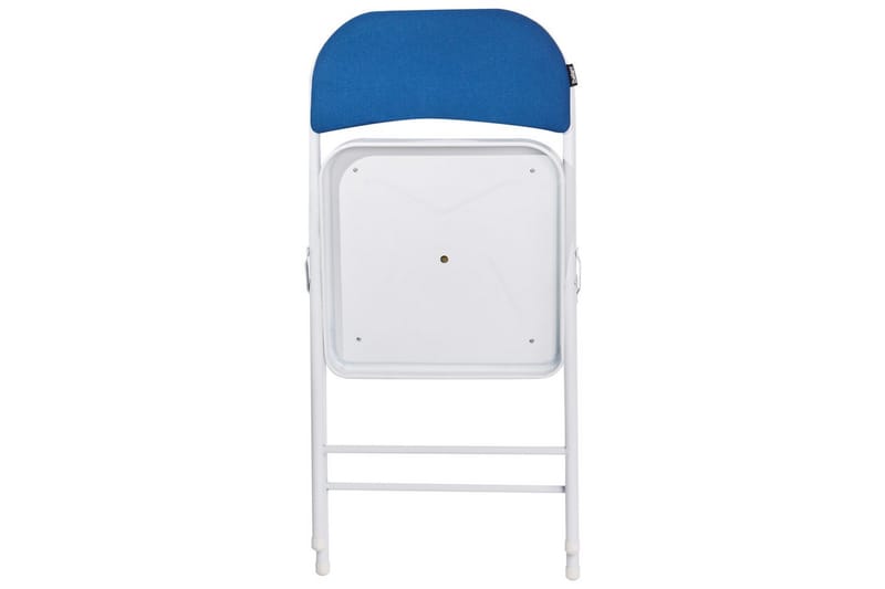 Sett med 4 klappstoler Sparks - Blå, Hvit - Møbler - Stoler - Klappstol & stablingsbare stoler