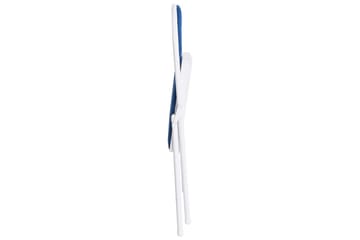 Sett med 4 klappstoler Sparks - Blå, Hvit - Møbler - Stoler - Klappstol & stablingsbare stoler