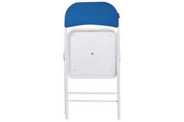 Sett med 4 klappstoler Sparks - Blå, Hvit - Møbler - Stoler - Klappstol & stablingsbare stoler