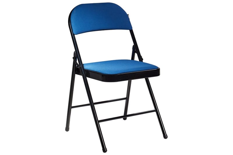 Sett med 4 klappstoler Sparks - Blå, Svart - Møbler - Stoler - Klappstol & stablingsbare stoler