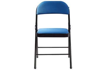 Sett med 4 klappstoler Sparks - Blå, Svart - Møbler - Stoler - Klappstol & stablingsbare stoler