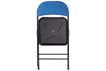 Sett med 4 klappstoler Sparks - Blå, Svart - Møbler - Stoler - Klappstol & stablingsbare stoler