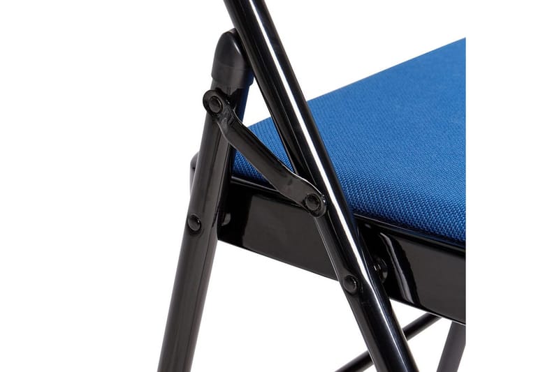 Sett med 4 klappstoler Sparks - Blå, Svart - Møbler - Stoler - Klappstol & stablingsbare stoler