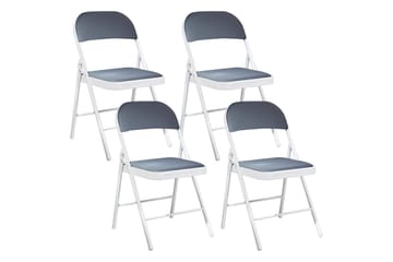 Sett med 4 klappstoler Sparks