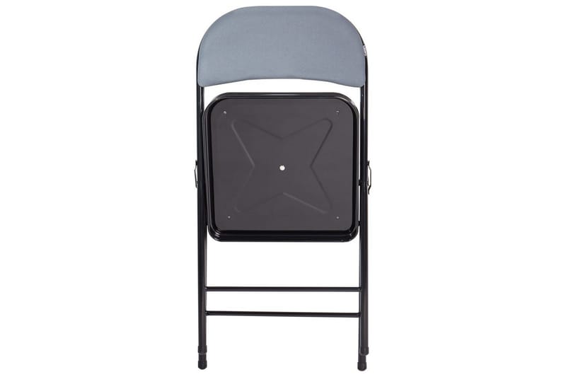 Sett med 4 klappstoler Sparks - Grå, svart - Møbler - Stoler - Klappstol & stablingsbare stoler