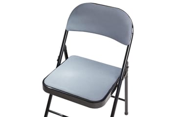 Sett med 4 klappstoler Sparks - Grå, svart - Møbler - Stoler - Klappstol & stablingsbare stoler