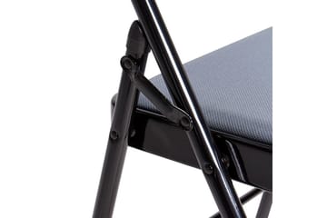 Sett med 4 klappstoler Sparks - Grå, svart - Møbler - Stoler - Klappstol & stablingsbare stoler